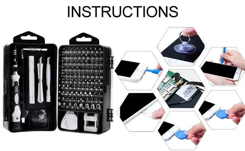 Electronics Screwdriver™ set 115 in 1