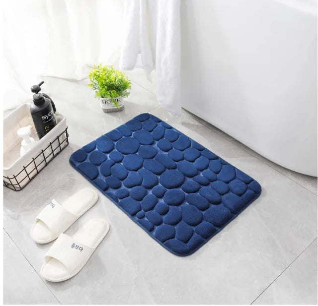 Embossed bath towel